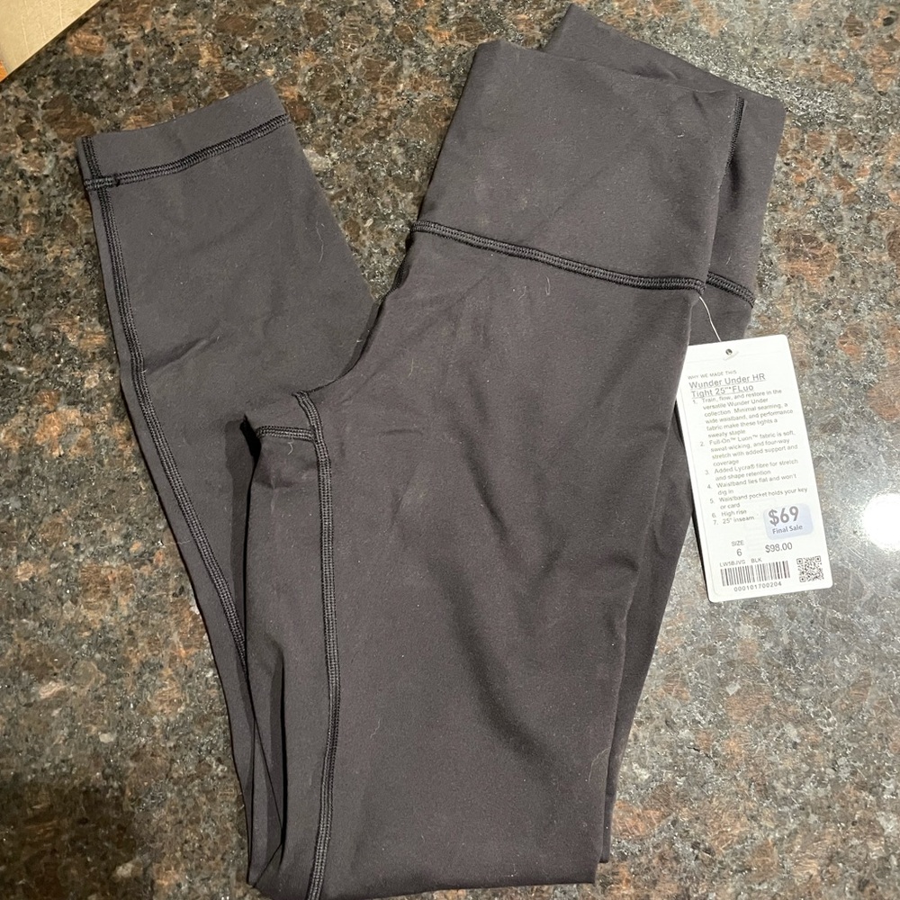 lululemon Wunder Under HR Tight 25” Luon